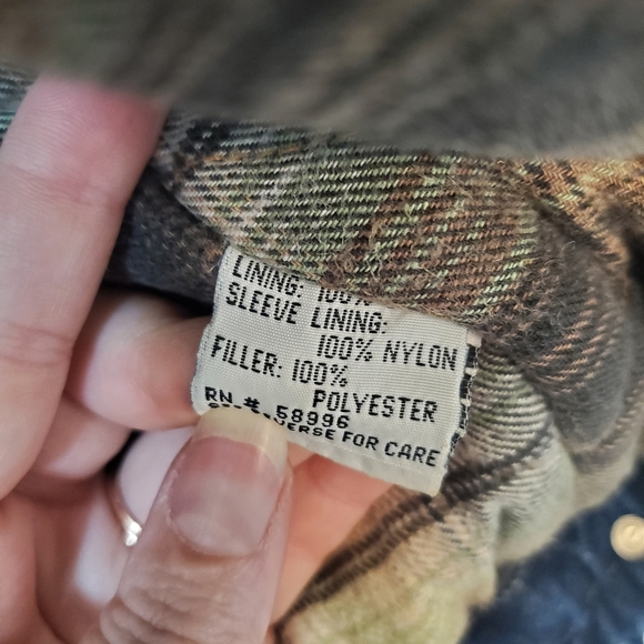 VTG 80S RAW Rugged Active Wear Denim Jacket - Picture 11 of 14